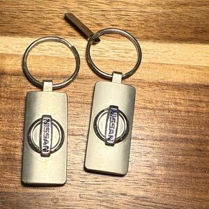 Nissan Silver Keychains